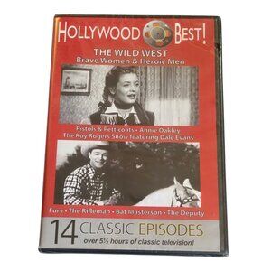 The Wild West Brave Women Heroic Men DVD 14 Classic Episodes Over 5.5 Hours NOS